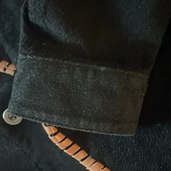 Women’s size 10 vintage black Scully Fringe Leather western equestrian Jacket - Picture 9 of 16